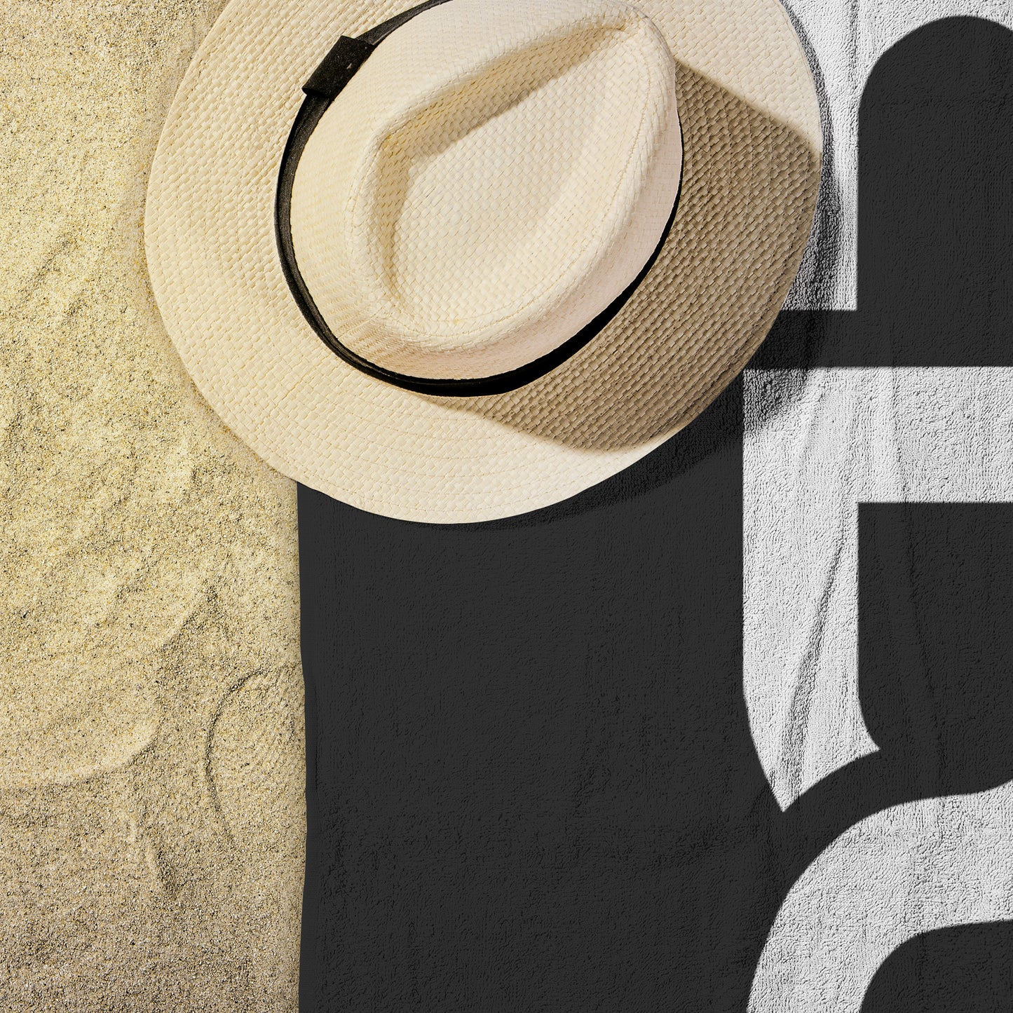 Cameron Digital Beach Towel - Horizontal Logo