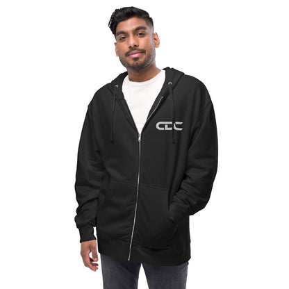 Cameron Digital Fleece Zip-Up Hoodie